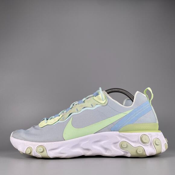 Women\'s 12 Men\'s 10.5 Nike React Element 55 Frosted Spruce Running Sneakers Shoe main image 5